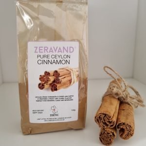 Pack of 100g of pure Ceylon cinnamon